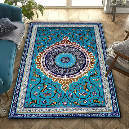 17 Styles Muslim Prayer Carpet Room Living Room Bedroom Sofa Large Area Mat Daily Prayer Soft Carpet Ramadan Gift for Friend