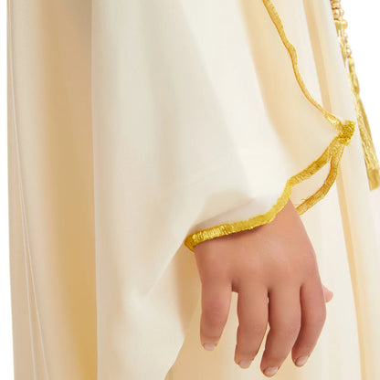 Boys' Eid Dishdasha & Open Abaya – Children's Modest Islamic Robe for Ramadan & Prayer