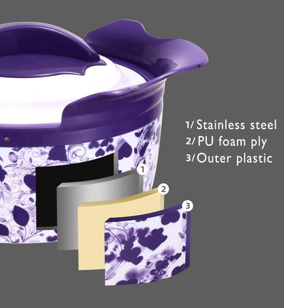 4 Pcs Colorful Insulated Stainless Steel Hot Pot Set Food Warmers Classic Round Lid Casserole Container Home Use Box Packing