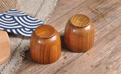 Handmade Spruce Wood Cups – Natural Big Belly Mug for Tea, Coffee & Milk