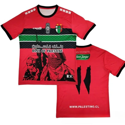 2025 new 3D printed Palestinian football jersey, T-shirt for men and women, quick-drying and breathable sports shirt.