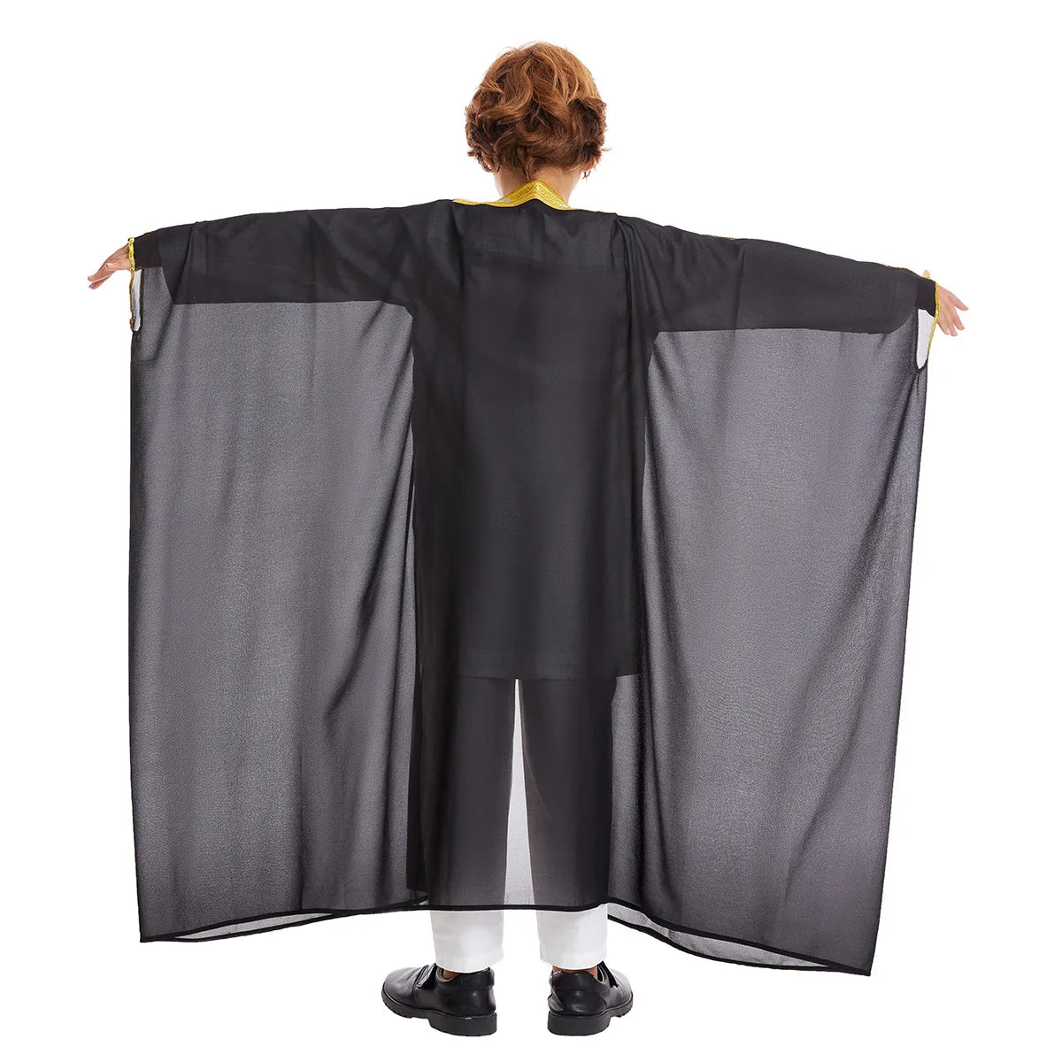 Boys' Eid Dishdasha & Open Abaya – Children's Modest Islamic Robe for Ramadan & Prayer