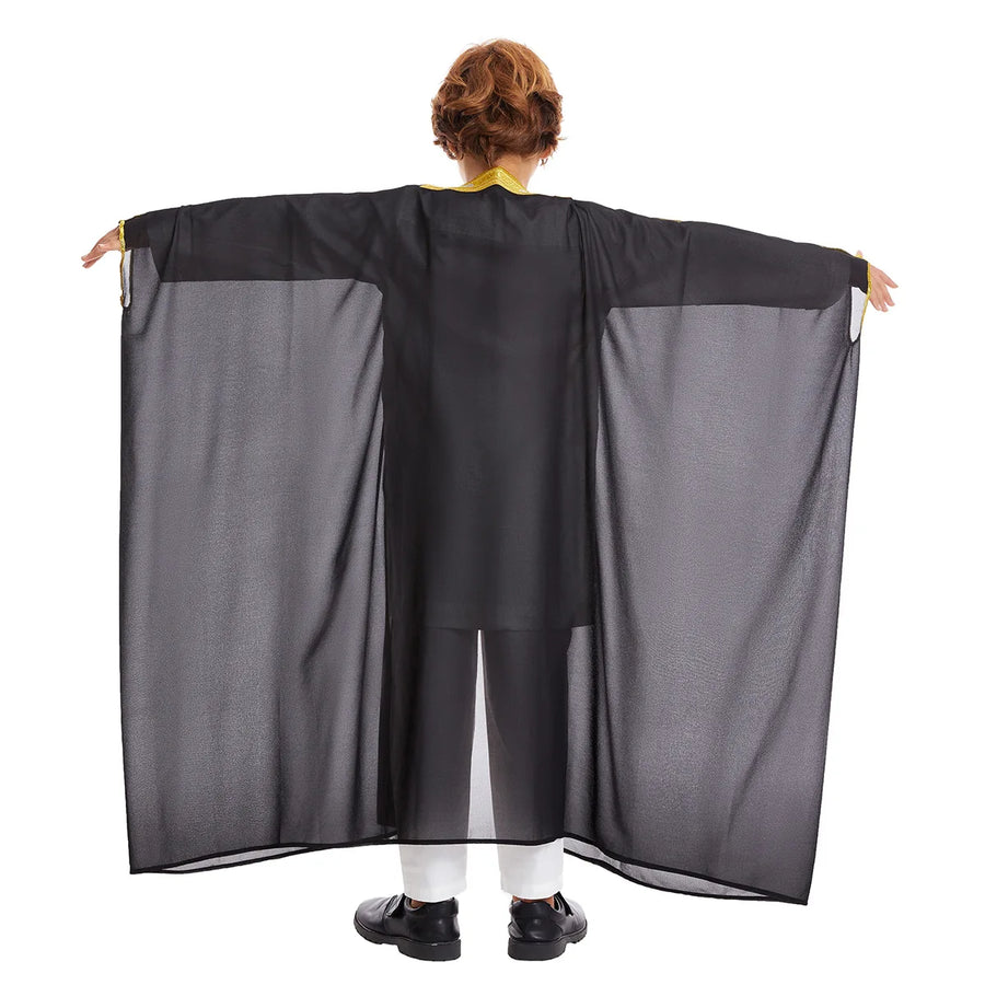 Boys' Eid Dishdasha & Open Abaya – Children's Modest Islamic Robe for Ramadan & Prayer