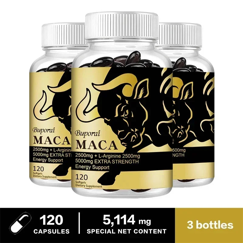 Maca Root Supplement - support Endurance, Relieve Fatigue and Promote Muscle Growth