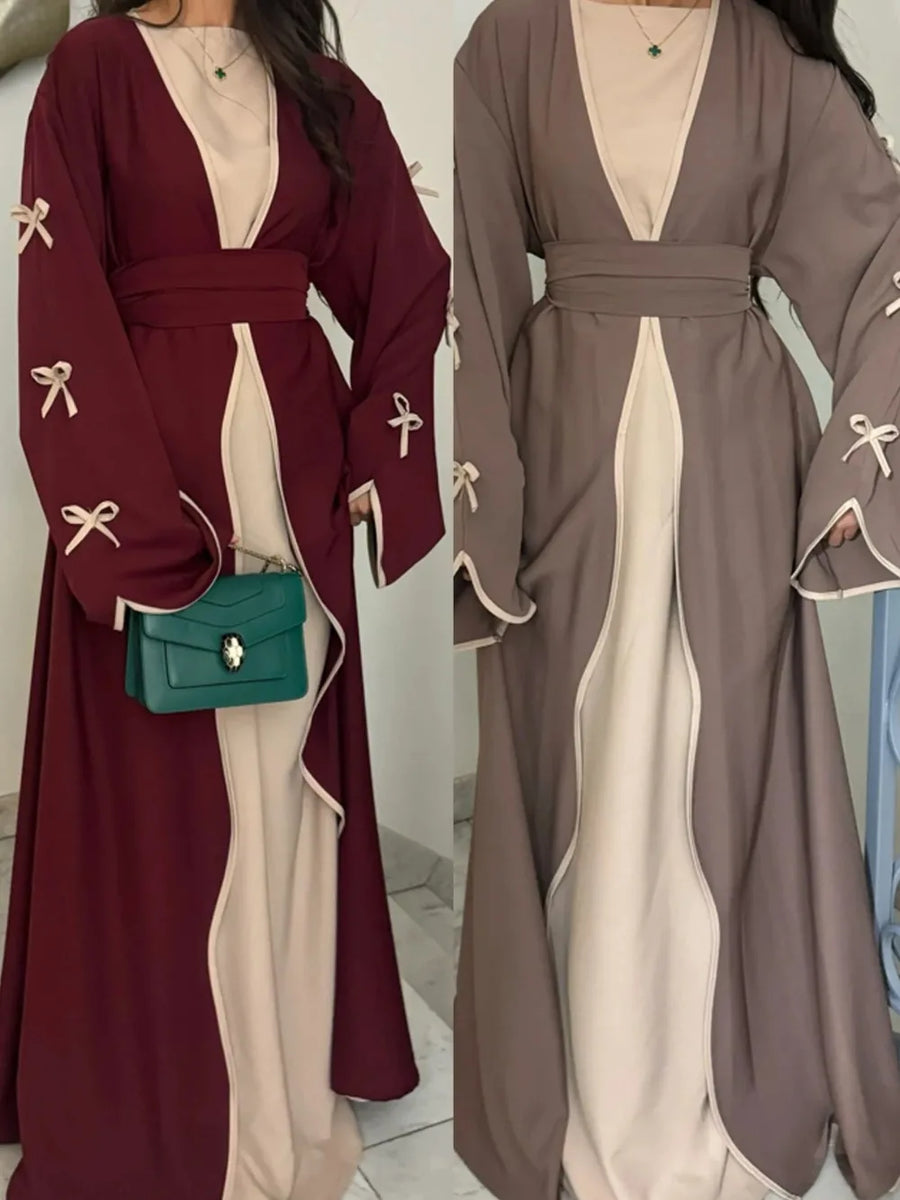 Eid Bow – The Cardigan Abaya for the American Muslim Woman