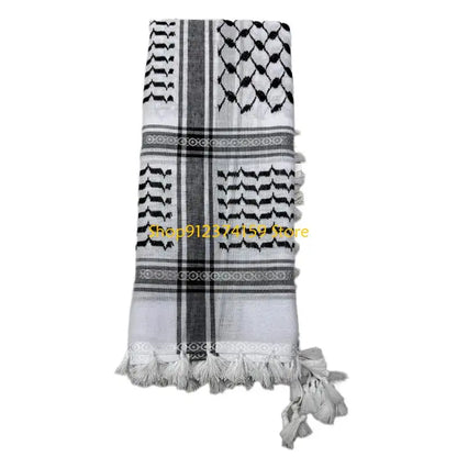 G5AE Comfortable Arafat Headscarf Keffiyeh Scarf for Men Everyday Use Cultural Event