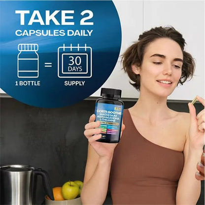 Arginine Neuroamine Capsules Myo-Inositol and Magnesium Multivitamin Combo with Vitamin D3 K2 Zinc Chromium