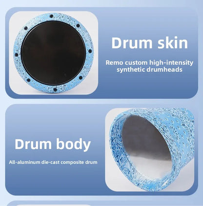 8.5 Inch Middle Eastern Drum Aluminium Arabic Hand Drumming Sound Healing Hand Drums Professional Percussion Musical Instruments