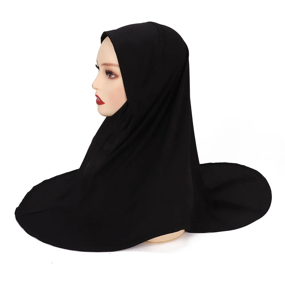 hot selling one piece hijab ready to wear instant bawal instant headscarf instant for muslim women
