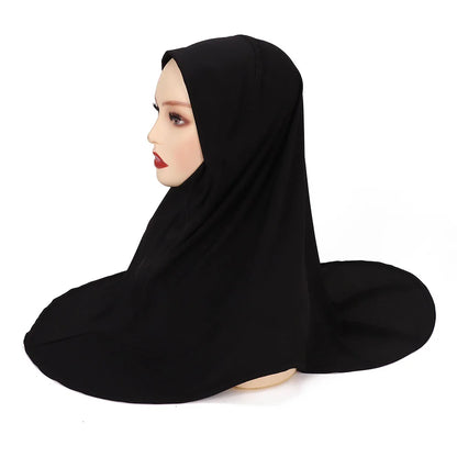 hot selling one piece hijab ready to wear instant bawal instant headscarf instant for muslim women