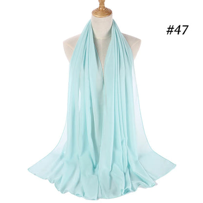 The Bubble Chiffon Hijab – Light as Air, Bold in Style