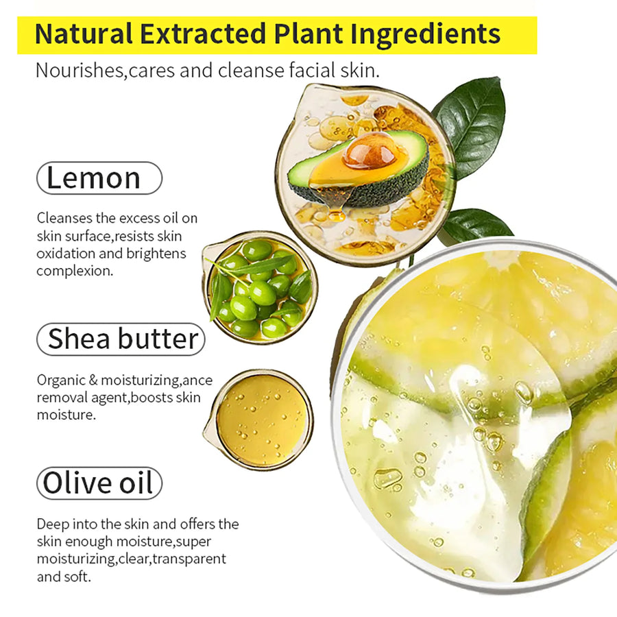 The Lemon Light – Dark Spot & Acne Remover Soap with Olive Oil (200g)