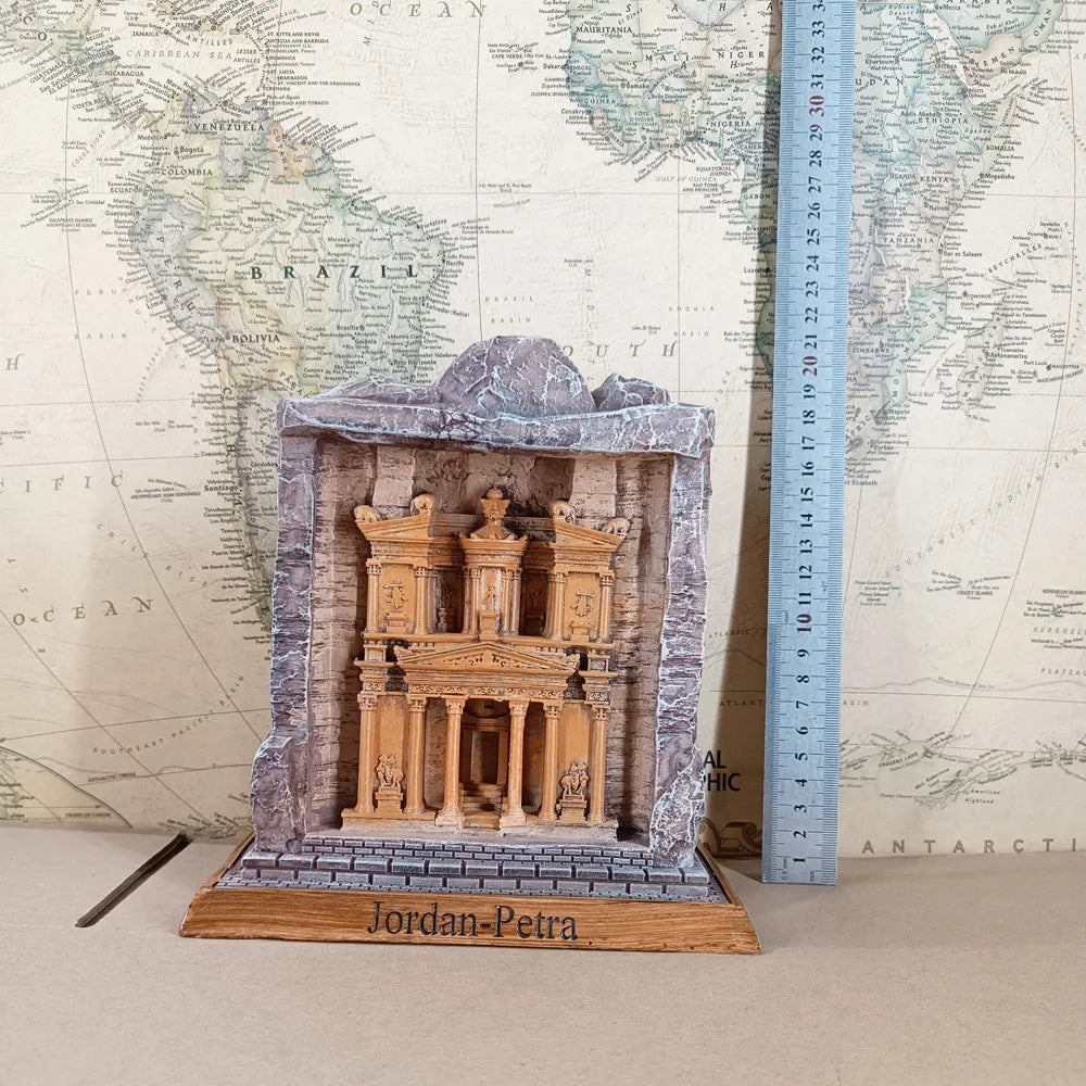 Petra Treasury Figurine – Hashemite Kingdom of Jordan Ancient City Model Gift