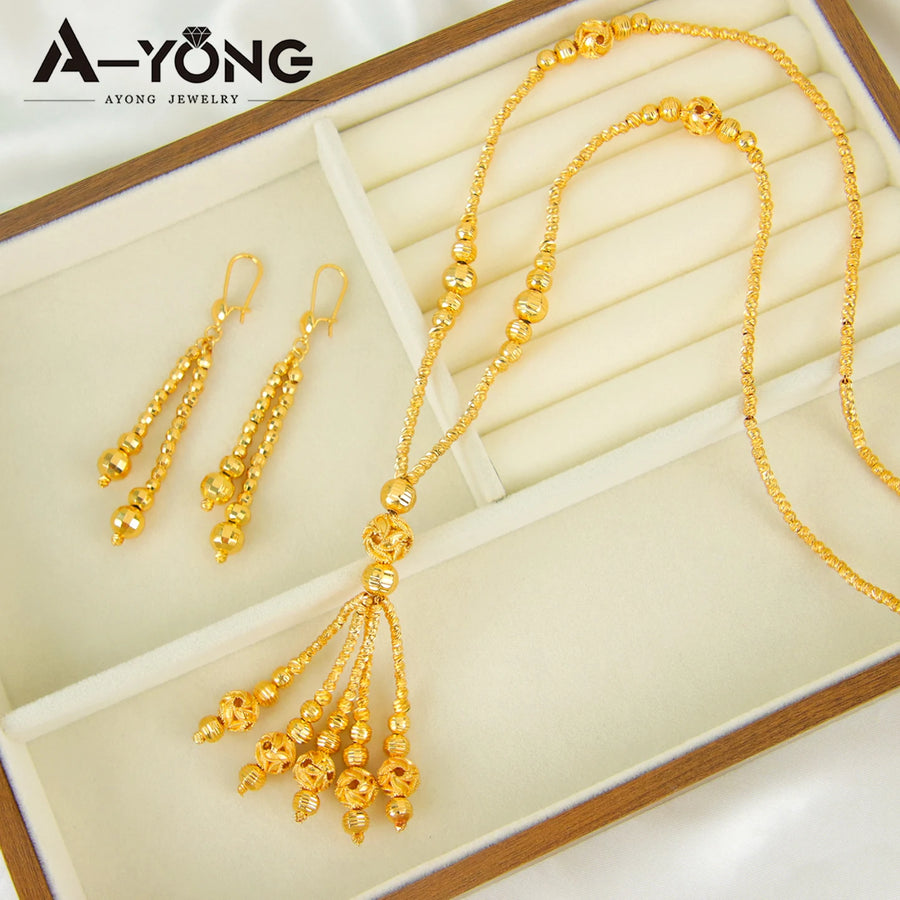 Bridal Gold of Arabia – 24K Gold Plated Wedding Jewelry Set for the Arab Woman in America