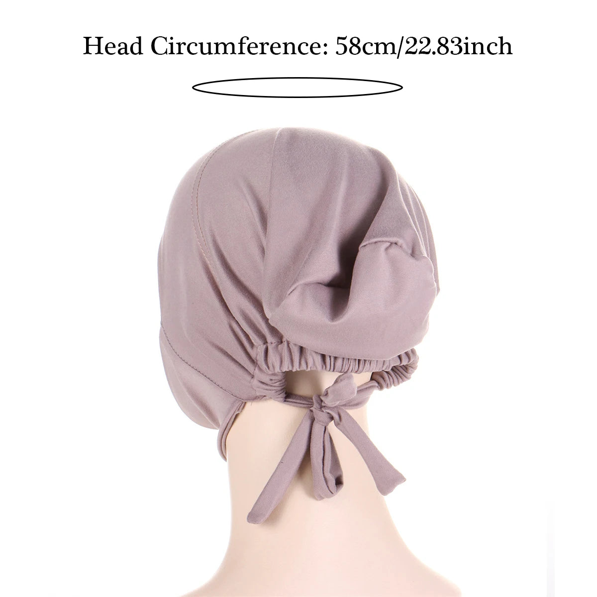 Inner Cap Hijab For Women Solid Underscarf Hijab Undercap Scarf Turban Hat Islamic Muslim Hijabs Ready To Wear Headcover