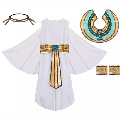 Children's Egyptian Pharaoh & Cleopatra Costume – Carnival & Party Dress