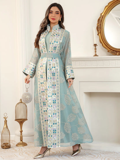 The Eid Ensemble – 2-Piece Kaftan Set for the Muslim Woman in America