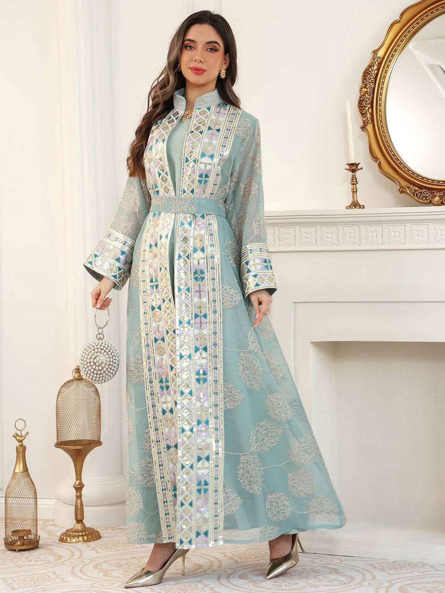 The Eid Ensemble – 2-Piece Kaftan Set for the Muslim Woman in America