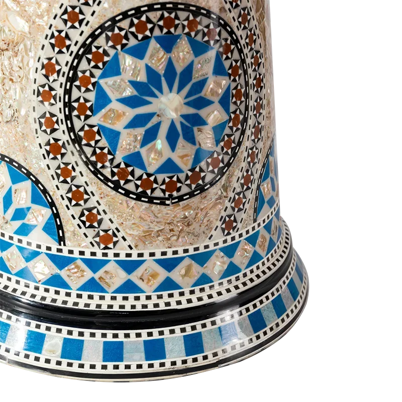 Middle Eastern drum Darbuka Arabic drum Handclapped percussion instruments Made in Egypt 8 Inch Aluminum
