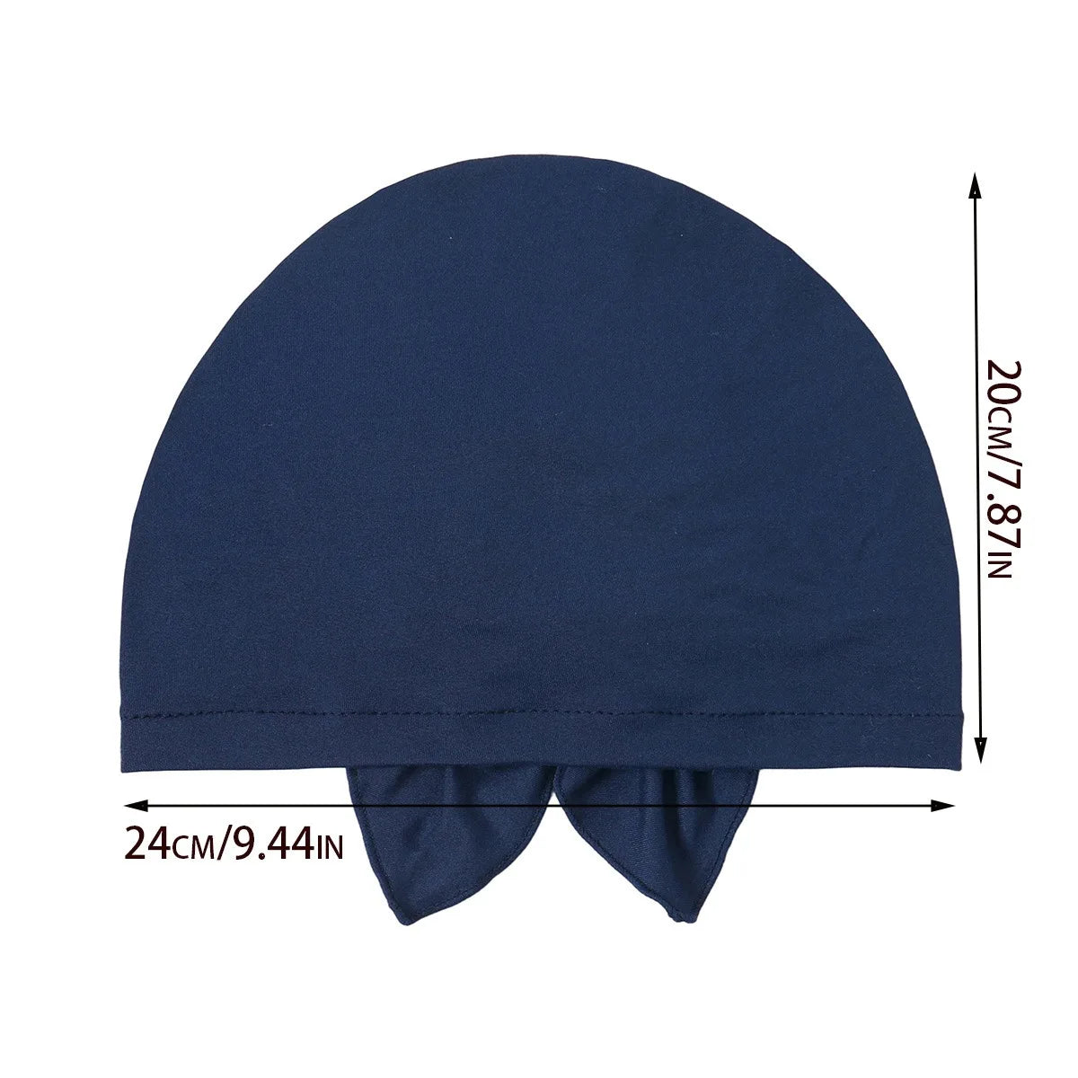 Soft Elastic Women Turban Caps Muslim Headscarf Bonnet Pre-Tied Hijab Headwrap Cap Soft Lady Hair Loss Chemo Cap