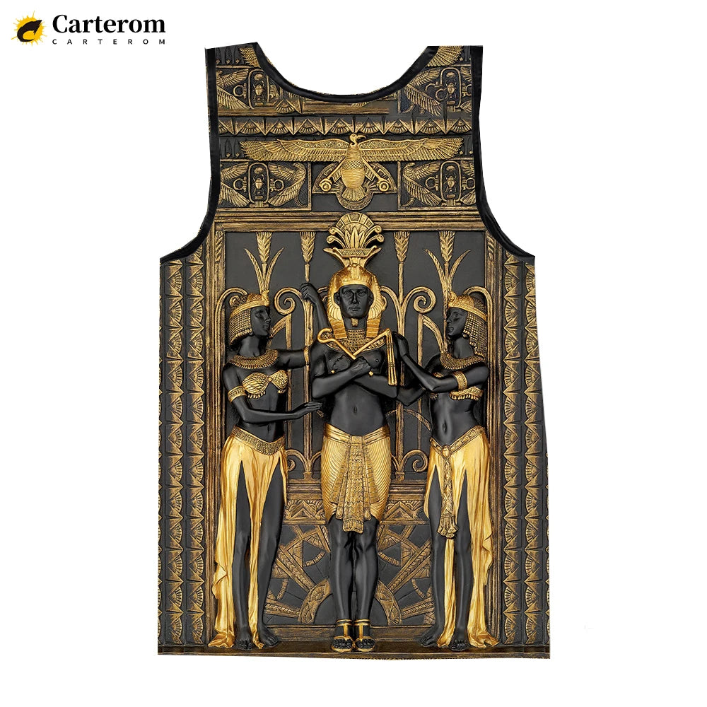 Egyptian God Pharaoh Tank Top – Men's Sleeveless Harajuku Oversized Streetwear