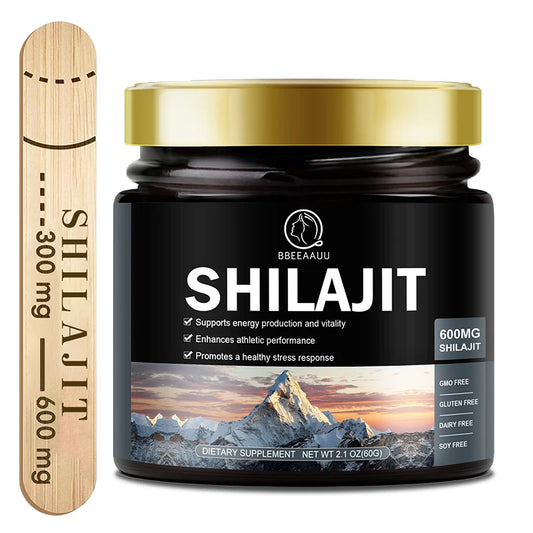 Pure Himalayan Shilajit Resin – 60g, 100% Original Mineral Supplement