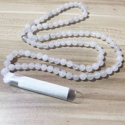 8mm Matte Amazonite,Yellow Tiger Eye,Black Onyx ,Islamic Muslim Tasbih 99 Bead Bracelet Men and Women Blessing Rosary Jewelry