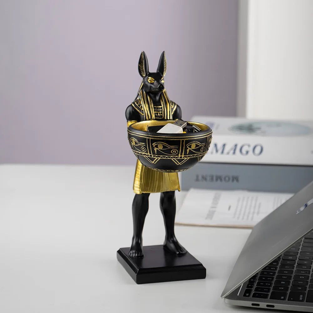 Anubis Guardian of Scales Resin Statue – Egyptian God Collectible Figurine