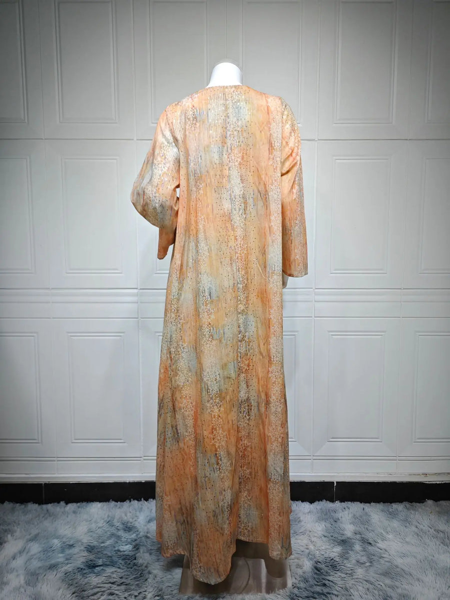 Flowers of Light – The Sequined Eid Djellaba for the Muslim Woman in America
