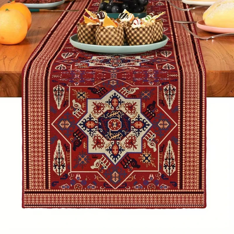 The Persian Farmhouse – Bohemian Linen Table Runner