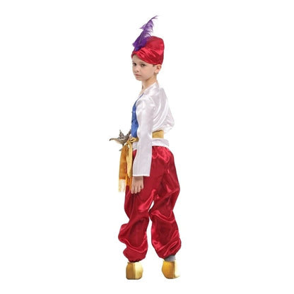 ★ Cosplay s ren halloween party costumes Aladdin Lamp genie costume Adam prince Fan♥ All corners of the country