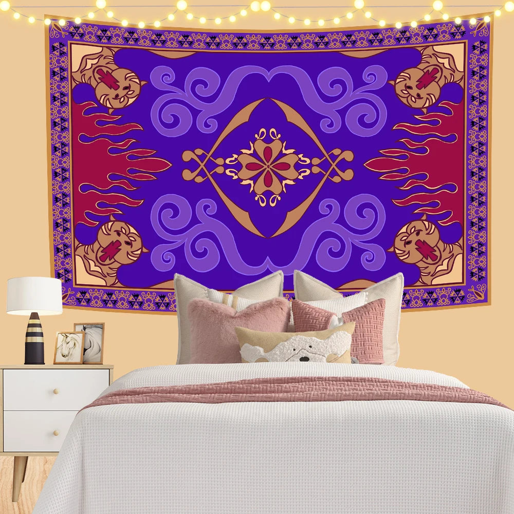 Aladdin Flying Carpet Flag Polyester Printed Banner 60X90CM 90X150CM for Home And Outdoor Decor