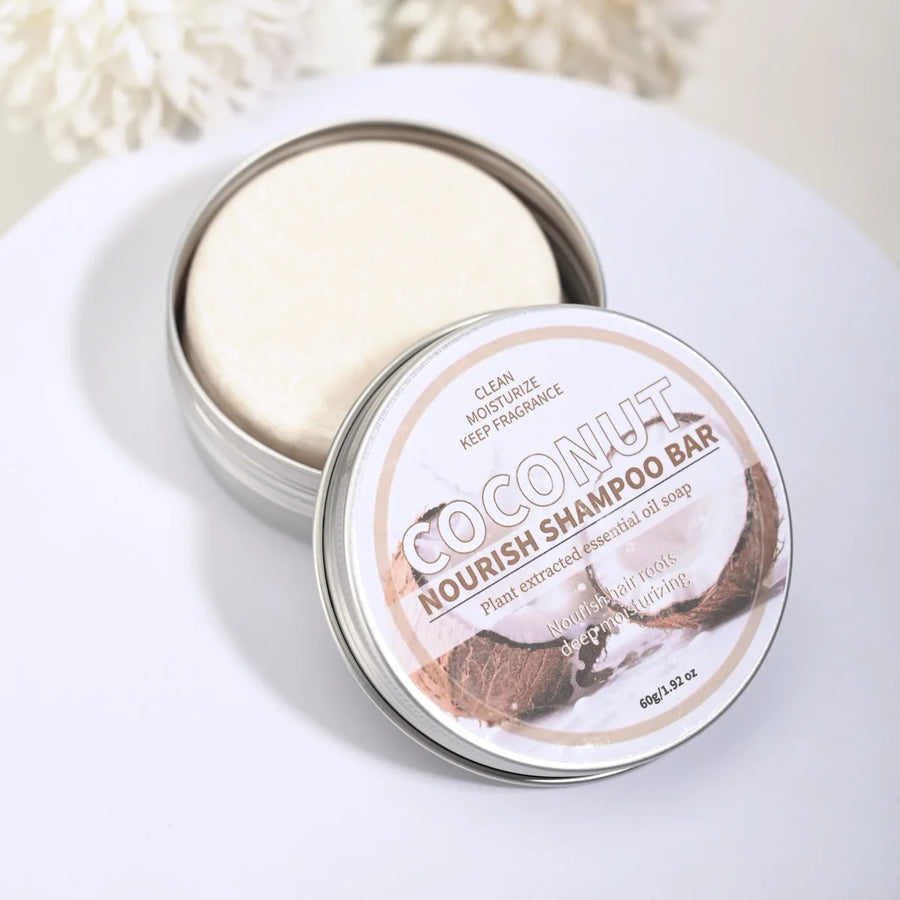 The Coconut Cleanser – Handmade Olive & Coconut Oil Shampoo Bar