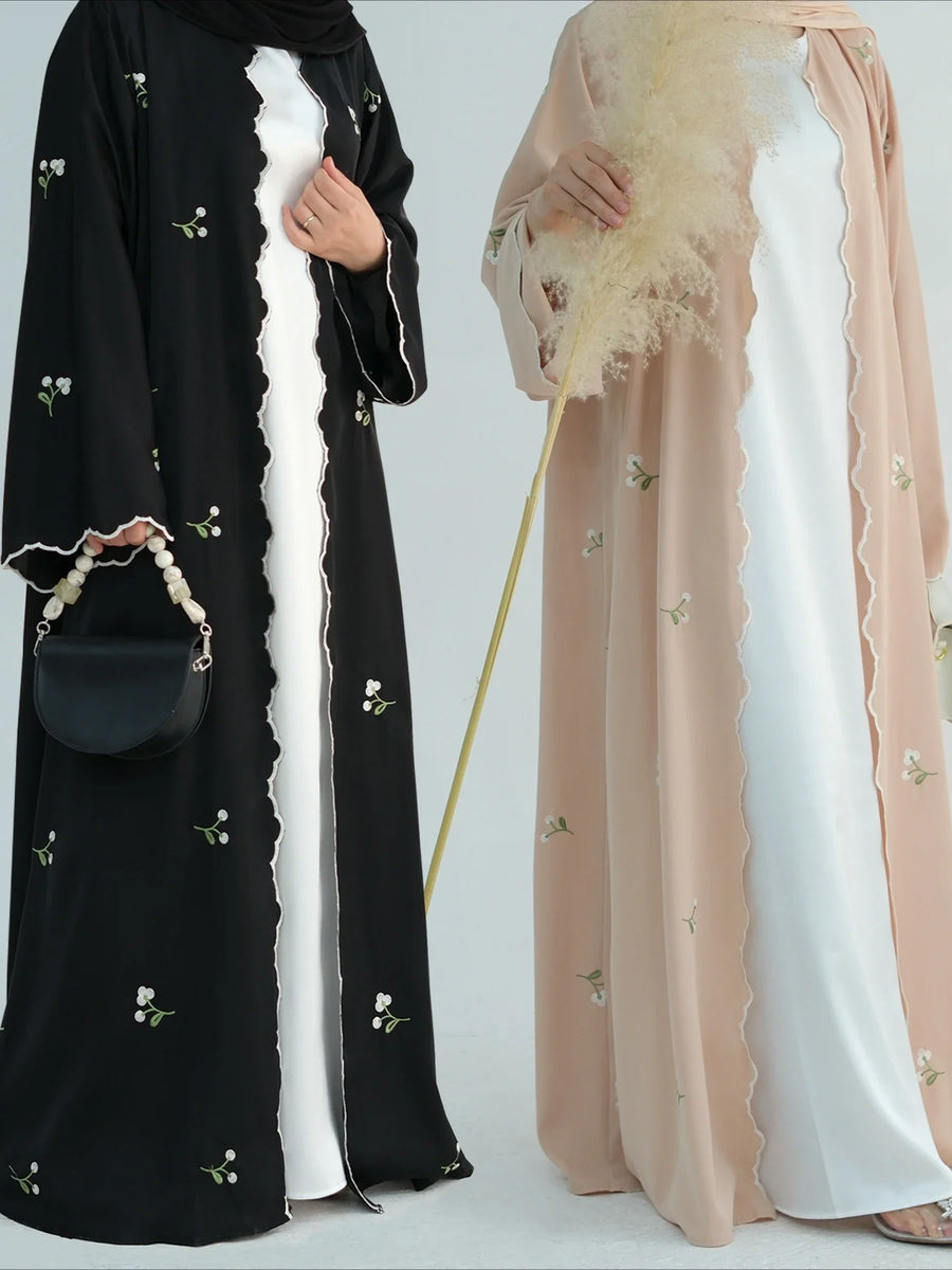 Eid Embroidered – The Cardigan Abaya for the Muslim Woman in America