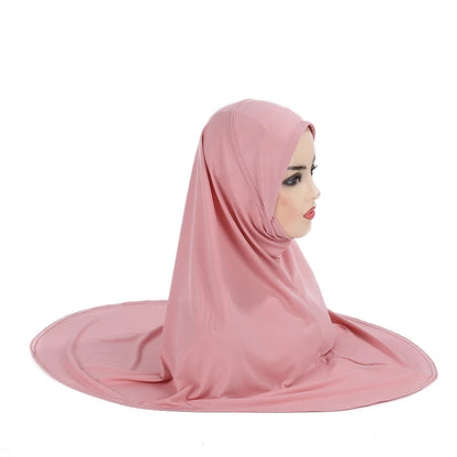 The Amira Pull-On Hijab – Full Coverage, Effortless Modesty