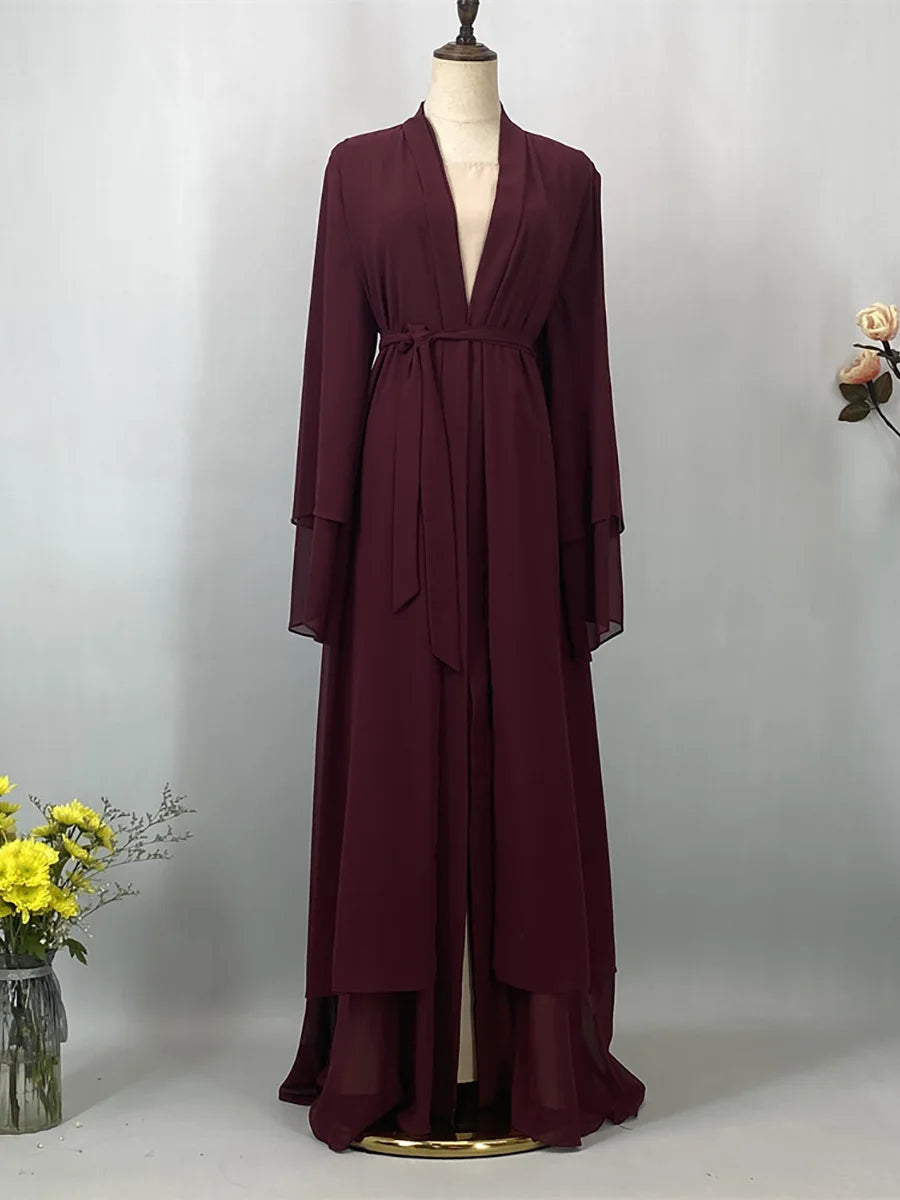 Ramadan Chiffon – The Open Abaya for the Muslim Woman in America