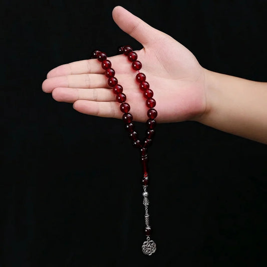 The Handcrafted Acrylic Tasbih – A Prayer of Color and Light