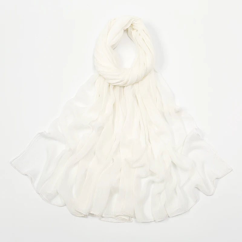 The Crinkle Rayon Hijab – Effortless Elegance, All-Day Comfort
