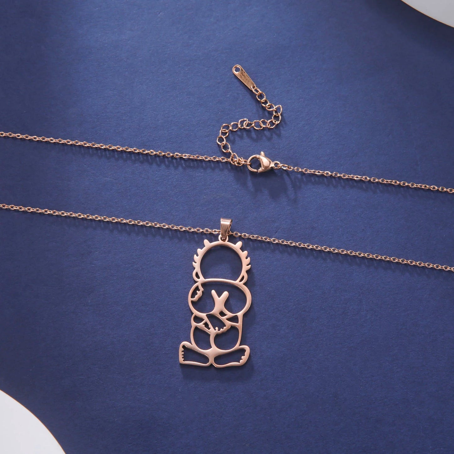 LIKGREAT Fashion Jewelry Handala Hanzala Palestine Stainless Steel Necklace Boy Pendant Chain Necklace Gift for Women Men New