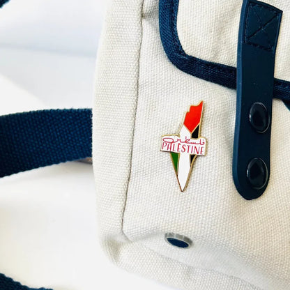 YQ Stainless Steel Palestine Brooch For Badge Accessories