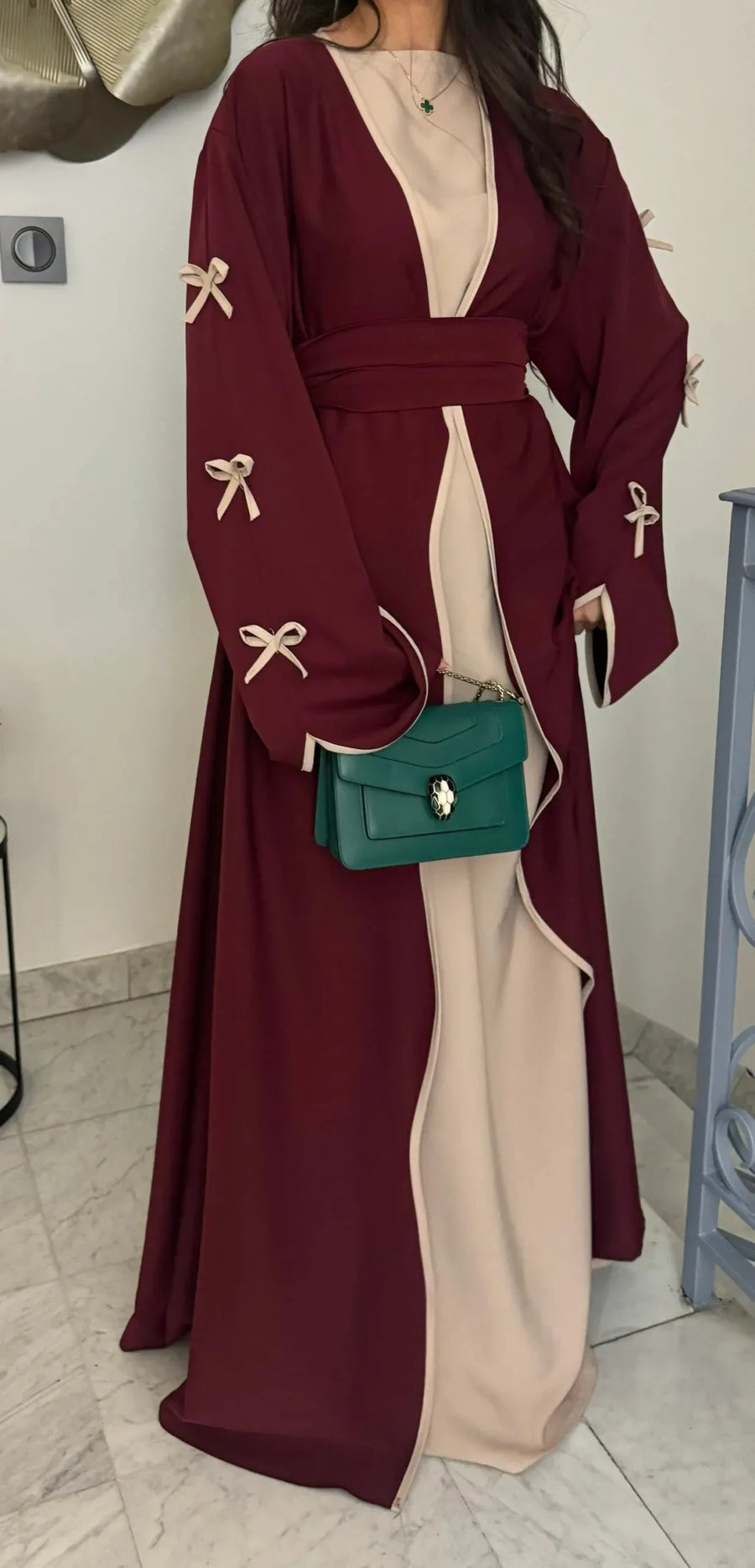 Eid Bow – The Cardigan Abaya for the American Muslim Woman