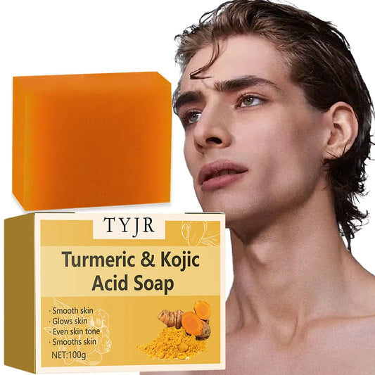 The Lemon & Turmeric Bar – Handmade Deep Cleansing Soap with Olive Oil