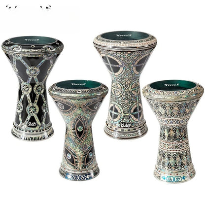 Popular Product Middle Eastern Drum Darbuka Arabic Drum Handclapped Percussion Instruments Made In Egypt 8 Inch Aluminum