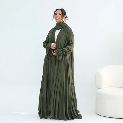 Eid in America – 2-Piece Abaya Scarf Set for the Muslim Woman