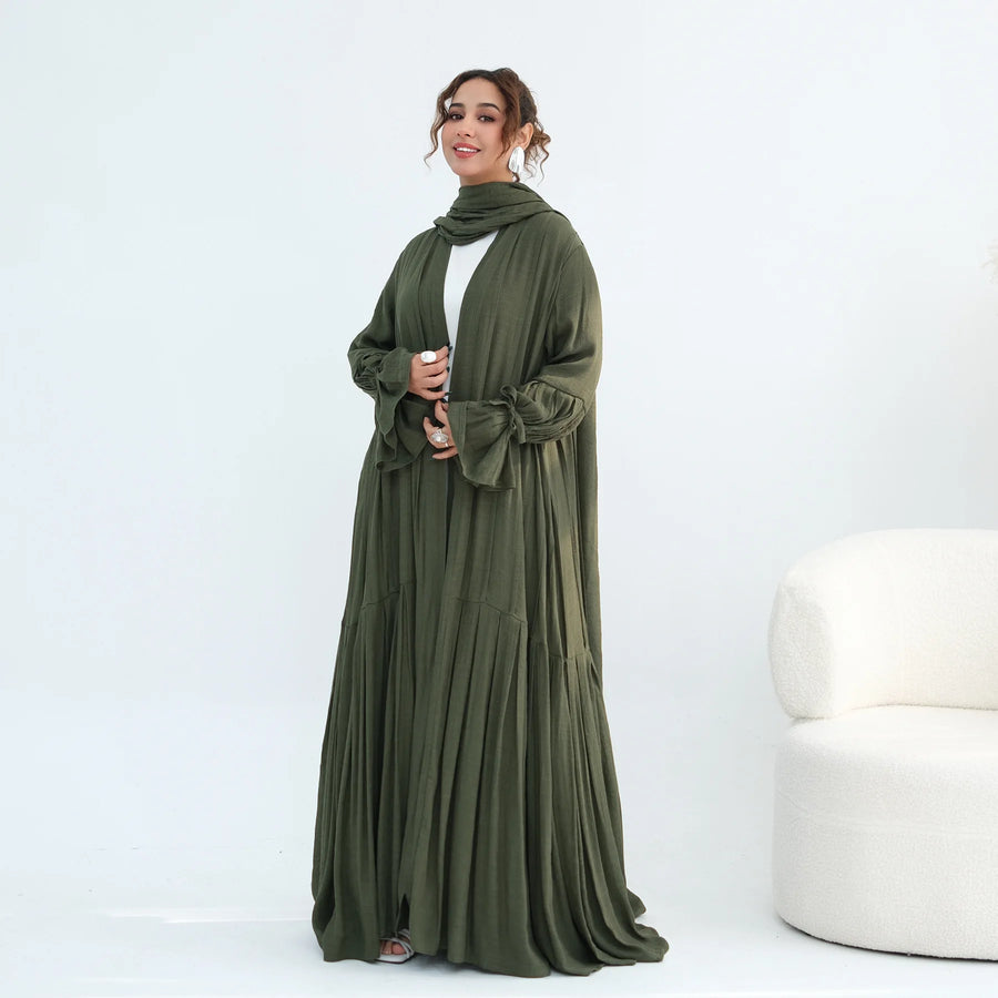 Eid in America – 2-Piece Abaya Scarf Set for the Muslim Woman