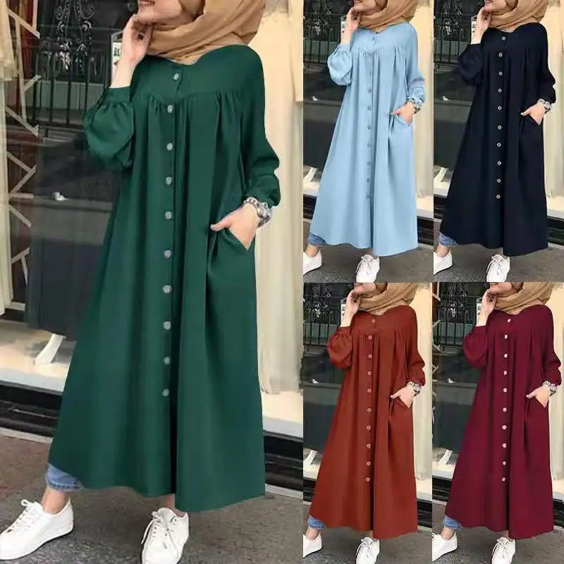 Lace & Legacy – Embroidered Party Abaya for the Arab Woman in America