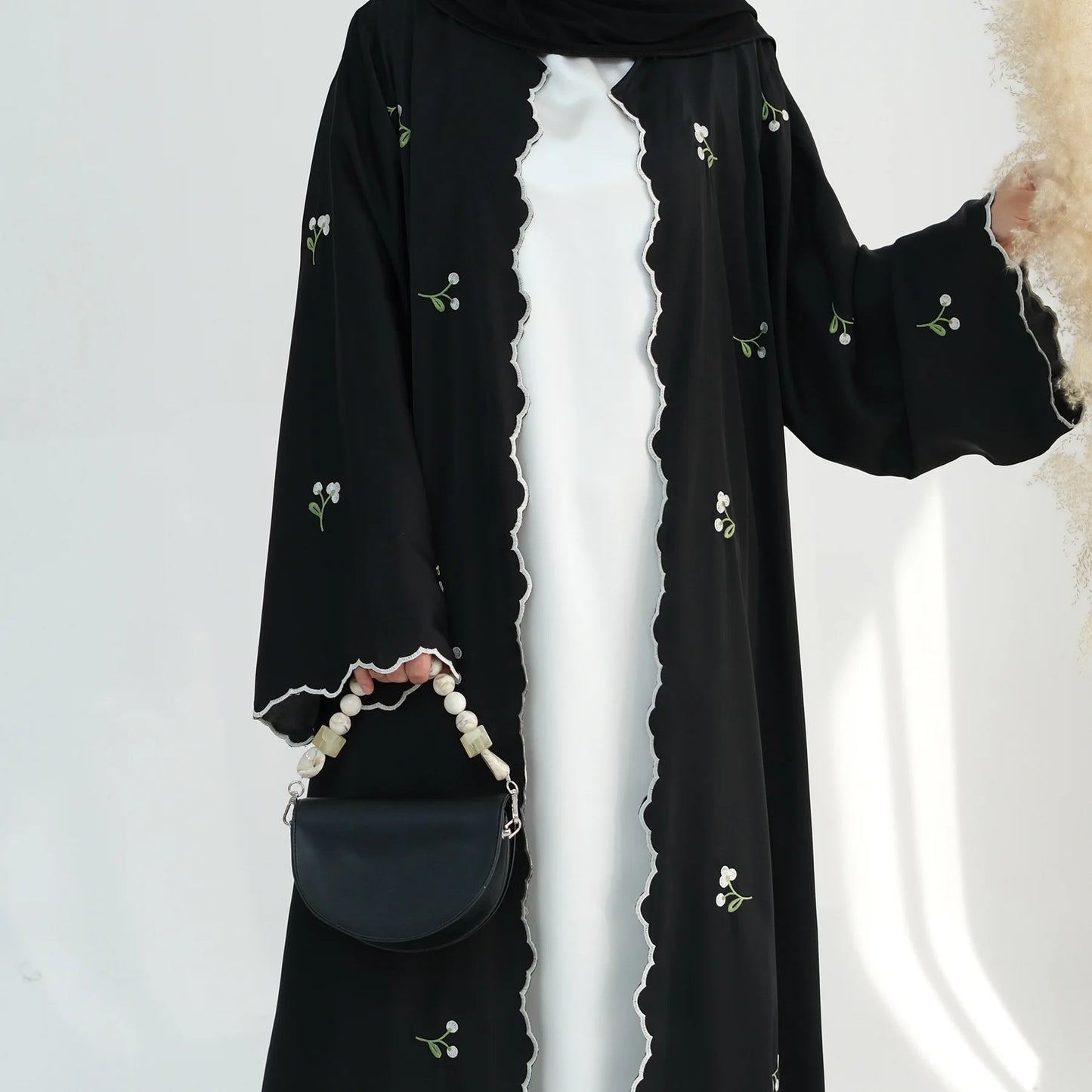 Eid Embroidered – The Cardigan Abaya for the Muslim Woman in America