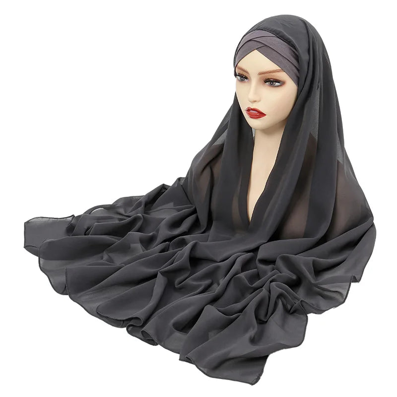 The Chiffon Hijab Set – Grace, Comfort, and Faith in Every Fold