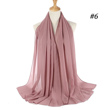 The Bubble Chiffon Hijab – Light as Air, Bold in Style
