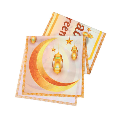 EID Mubarak Decoration Table Runner Ramadan Decor 2024 For Home Tablecloth Ramadan Kareem Islamic Muslim Party Eid Al-Fitr Gifts